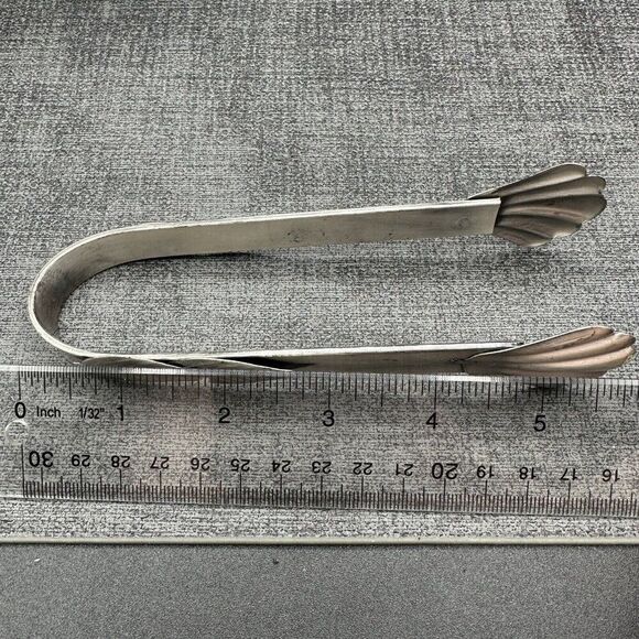 Arte Murano Silvestri Ice Bucket Frosted Glass Metal Rose Pattern Italy Vintage - Picture 16 of 16